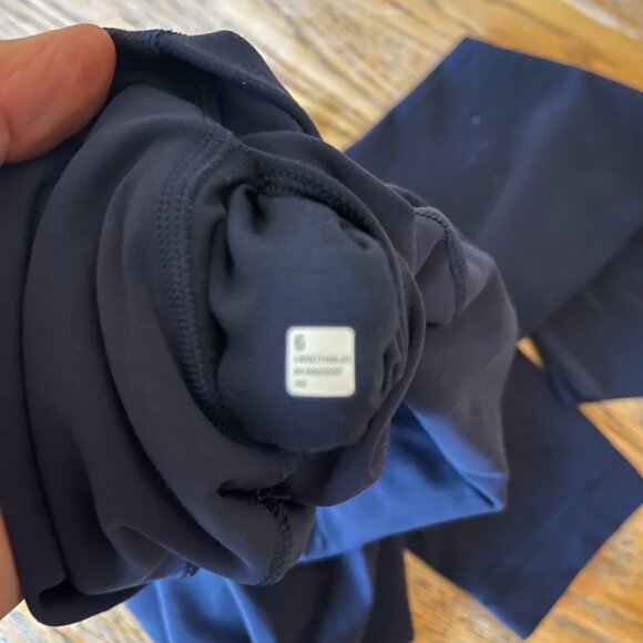 LULULEMON ATHLETICA dk blue leggings/LW5CTNS/size 6/inseam-27.5 - Picture 4 of 5